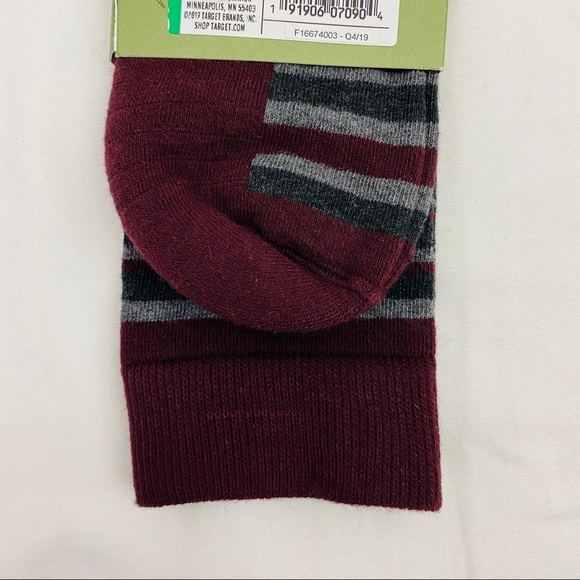 Goodfellow Men's Premium Striped Crew Dress Socks - Picture 7 of 7